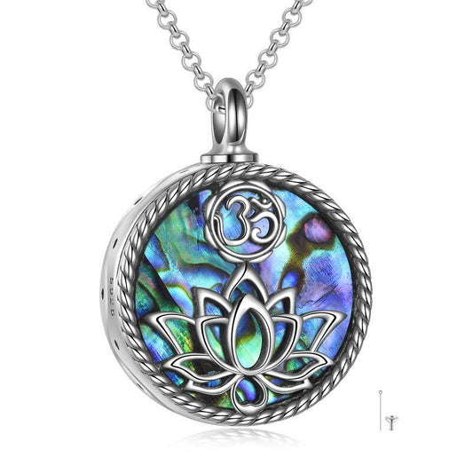 Lotus Abalone Necklace