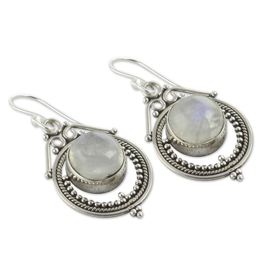 Moonstone Gemstone Earrings