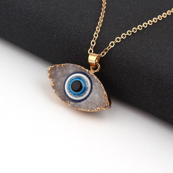 Evil Eye Crystal Necklace