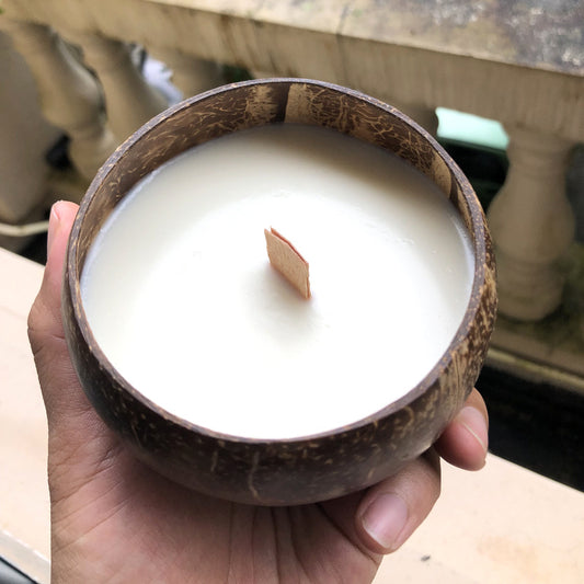 Coconut Shell Aromatherapy Candle