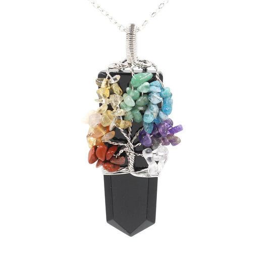 Wire Wrap Tree Of Life Necklace