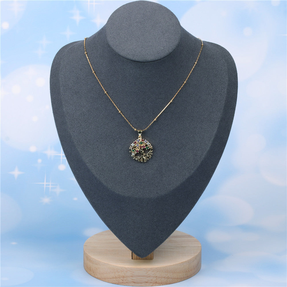 Colorful Tree Of Life Necklace